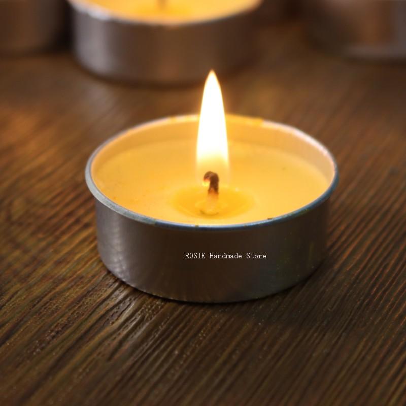 Soy Wax Flake - Kotak aluminium bundar lilin teh kosong