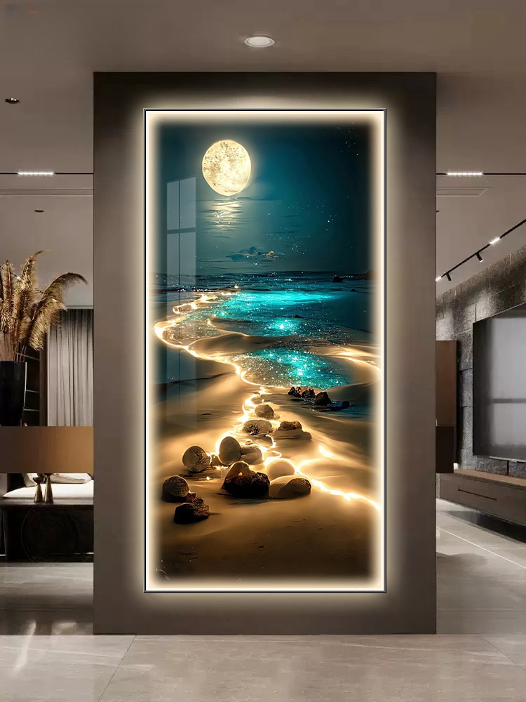 Home Fragrance Ocean Breeze - Lampu Dinding gelombang laut lampu dekorasi