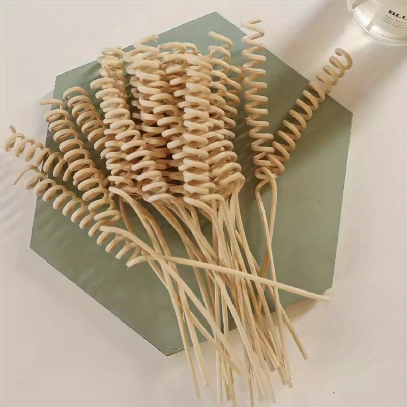 Home Fragrance Bottle - 10 Buah Tanaman Tongkat Rotan Melengkung