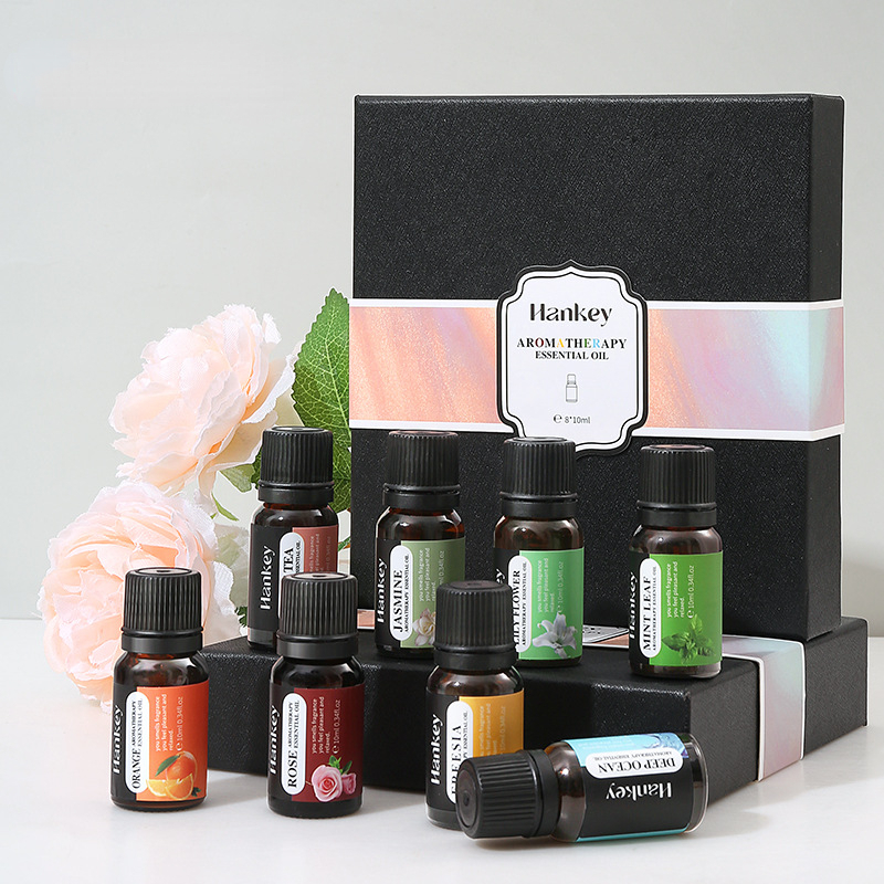 Home Fragrance Aroma Set - YXY 8*10ML oranye melati mawar minyak