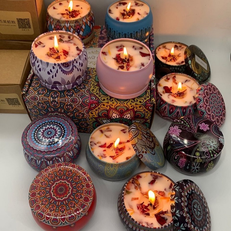 Soy Wax Flake - 1/4PCS Lilin Aromaterapi Vintage Lilin Kedelai