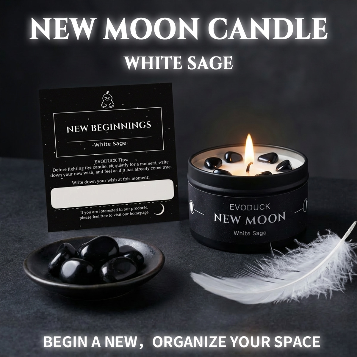 1pc Lilin Aroma Bulan Baru Lil - Soy Wax Flake ulasan dan harga