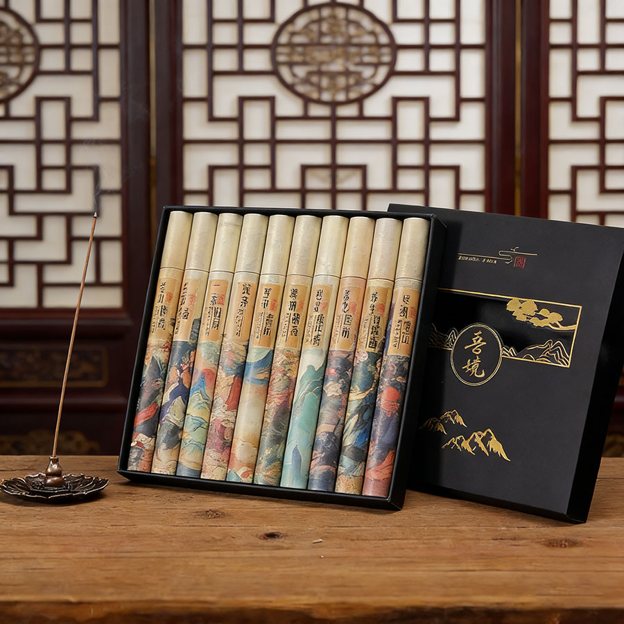 Kotak Hadiah Dupa Sepuluh Arom - Home Fragrance Aroma Set ulasan dan harga