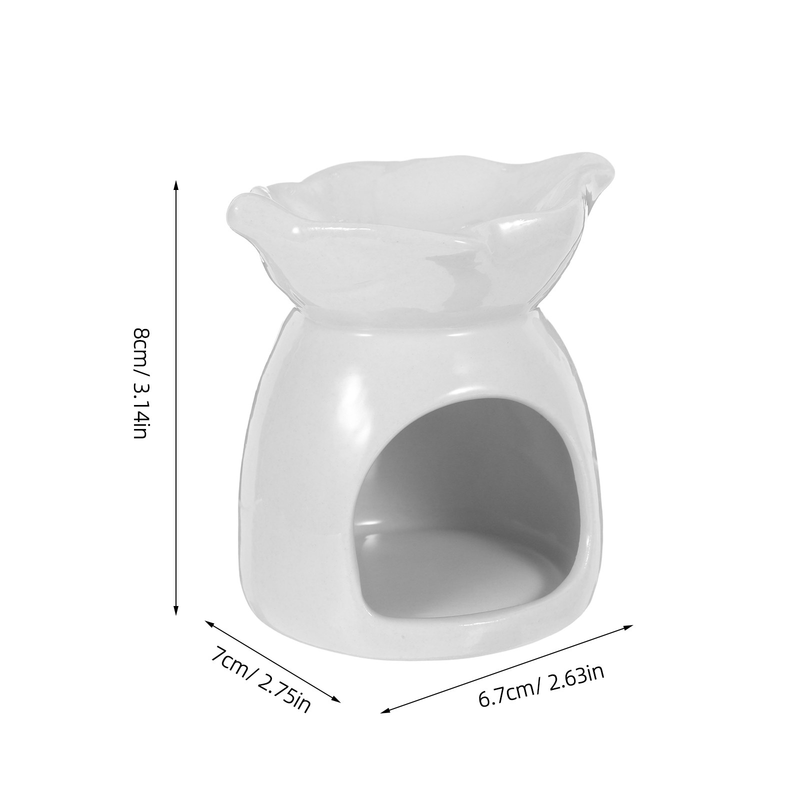 Tempat Lilin Keramik Bentuk Da - Home Fragrance Us ulasan dan harga