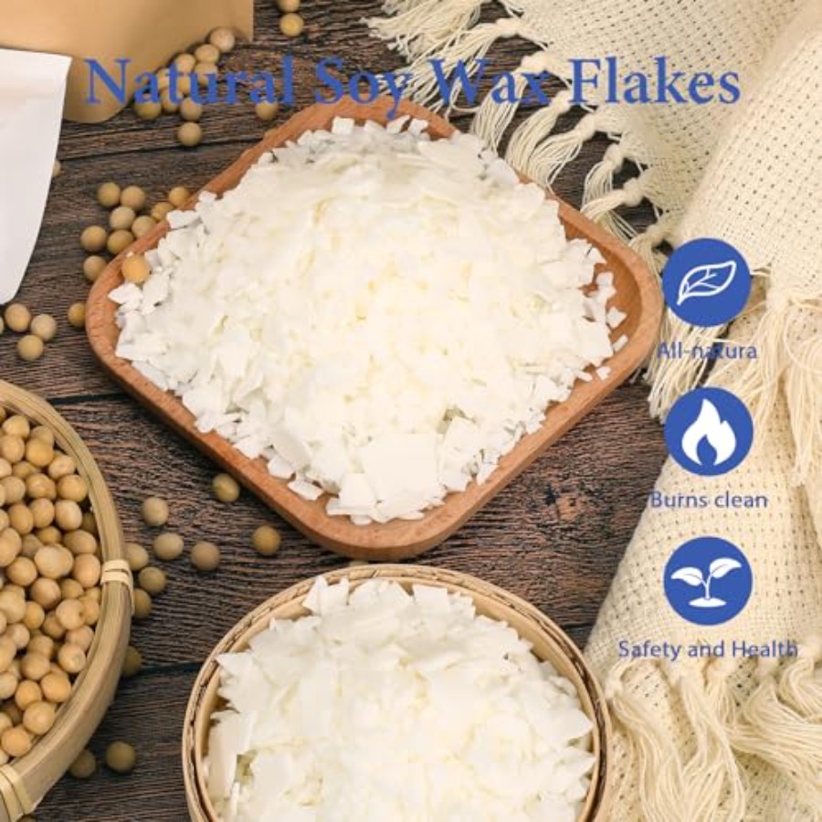 Perlengkapan Pembuatan Lilin,  - Soy Wax Flake ulasan dan harga
