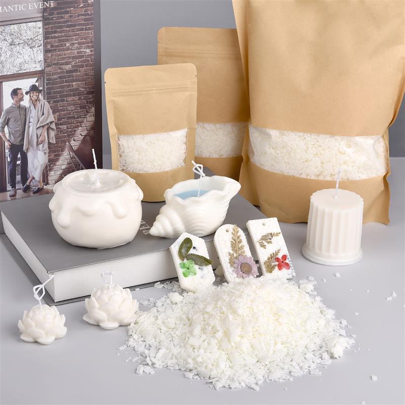 50-1000g lilin kedelai murni a - Soy Wax Flake ulasan dan harga