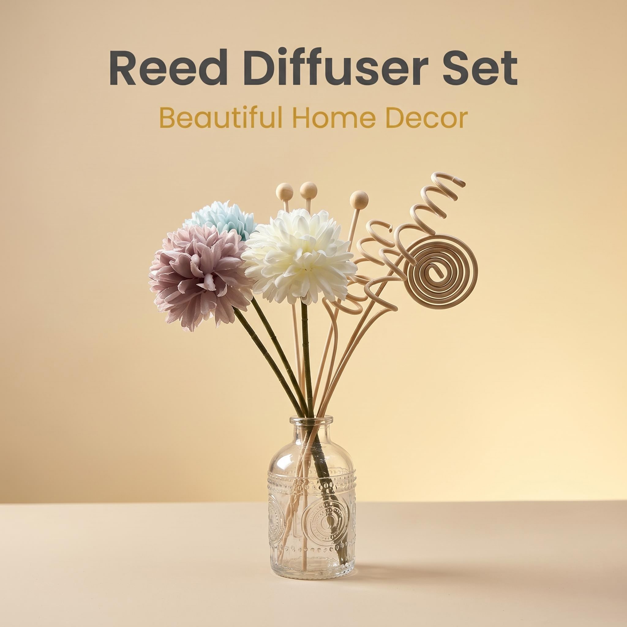 Set stik diffuser DIY, diffuse - Home Fragrance Aroma Set ulasan dan harga