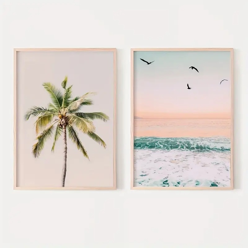 Poster Seni Dinding Gelombang  - Home Fragrance Ocean Breeze ulasan dan harga