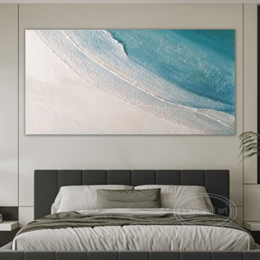 Lukisan minyak mural seni abst - Home Fragrance Ocean Breeze ulasan dan harga