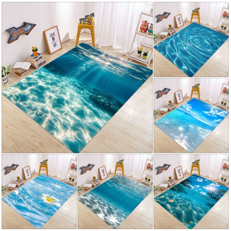Karpet Tikar Motif Ombak Air L - Home Fragrance Ocean Breeze ulasan dan harga